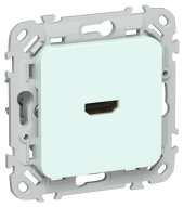 FLITE Розетка HDMI РШДМА-ФлХЛ холодный лед IEK, FI-H10-K94