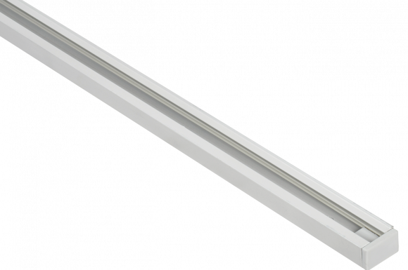 IEK LIGHTING Шинопровод осветительный однофазный 1,5м белый в комплекте с токовводом и заглушкой IEK, LT-SO0D-SPD-1-D15-K01-1