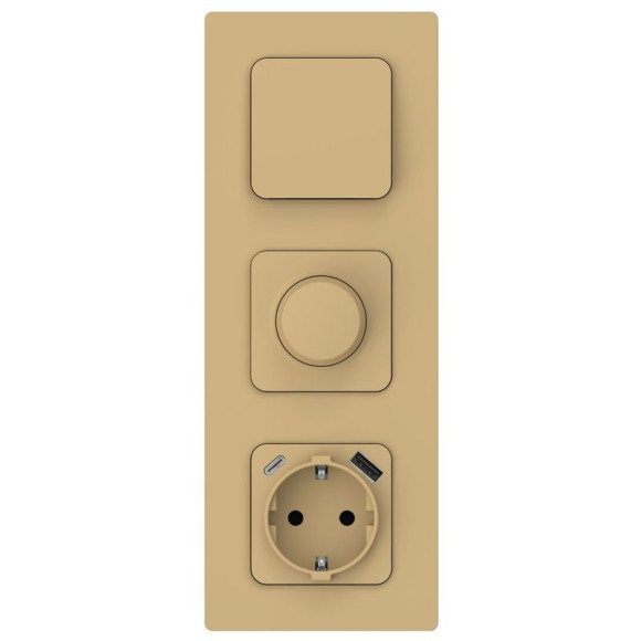 IEK FLITE Розетка 1-местная с заземлением с защитными шторками 16А с USB A+C 20Вт РСЮшс11-0-ФлШм шамуа IEK, FI-R14-16-U22-020-K89 IEK FLITE Розетка 1-местная с заземлением с защитными шторками 16А с USB A+C 20Вт РСЮшс11-0-ФлШм шамуа IEK, FI-R14-16-U22-020-K89