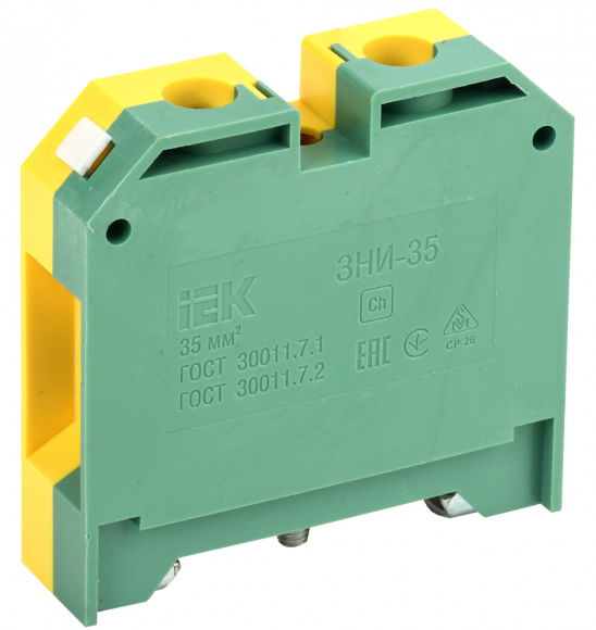 IEK Зажим наборный ЗНИ-35PEN 35мм2 (JXB-земля) IEK, YZN20-035-K52