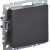 BRITE Выключатель 1-клавишный 10А ВС10-1-0-БрЧ черный IEK, BR-V10-0-10-K02