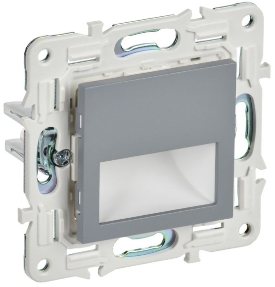 IEK SKANDY Подсветка LED встраиваемая SK-L01Gr серый , SK-FL20-K03