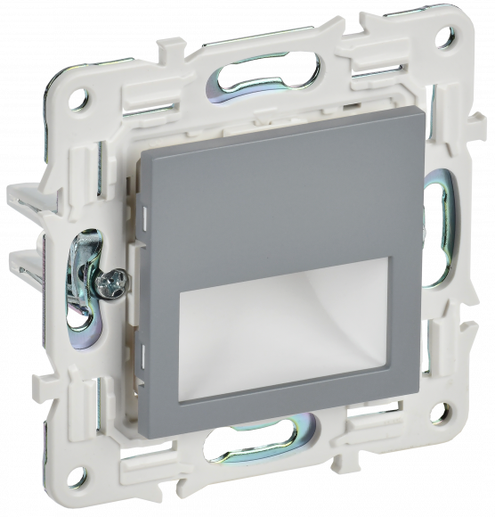 IEK SKANDY Подсветка LED встраиваемая SK-L01Gr серый IEK, SK-FL20-K03