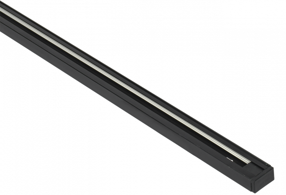 IEK LIGHTING Шинопровод осветительный однофазный 1,5м черный в комплекте с токовводом и заглушкой IEK, LT-SO0D-SPD-1-D15-K02-1