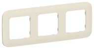 FLITE Рамка 3-местная РУ-3-А-ФлСл сливочный IEK, FI-M32-31-20-K86