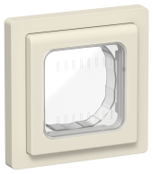 FLITE Рамка 1-местная IP55 Рпро-1-55-ФлСл сливочный IEK, FI-M10-32-55-K86