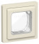 IEK FLITE Рамка 1-местная IP55 Рпро-1-55-ФлСл сливочный IEK, FI-M10-32-55-K86