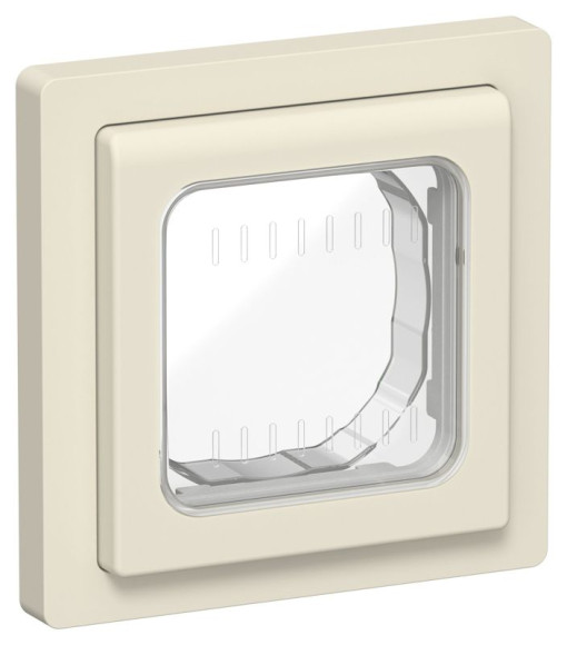 IEK FLITE Рамка 1-местная IP55 Рпро-1-55-ФлСл сливочный IEK, FI-M10-32-55-K86