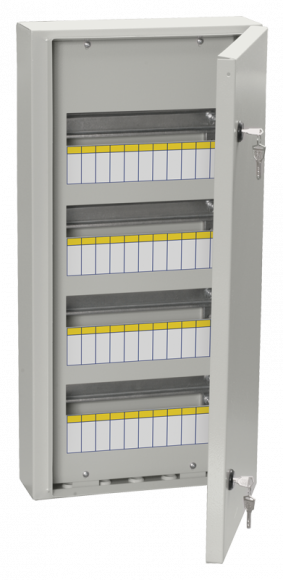 IEK TITAN 3 Корпус металлический ЩРн-48 (670х330х120мм) IP54 IEK, MKM11-N-48-54-Z