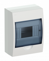 Бокс ЩРН-П-6 модулей навесной пластик IP41 IEK, MKP12-N-06-40-20-U