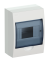 IEK Бокс ЩРН-П-6 модулей навесной пластик IP41 IEK, MKP12-N-06-40-20-U