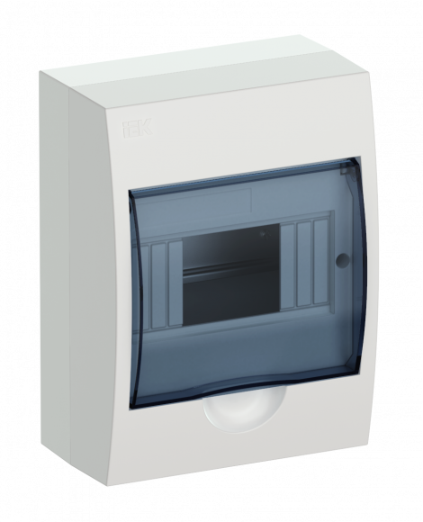 IEK Бокс ЩРН-П-6 модулей навесной пластик IP41 IEK, MKP12-N-06-40-20-U