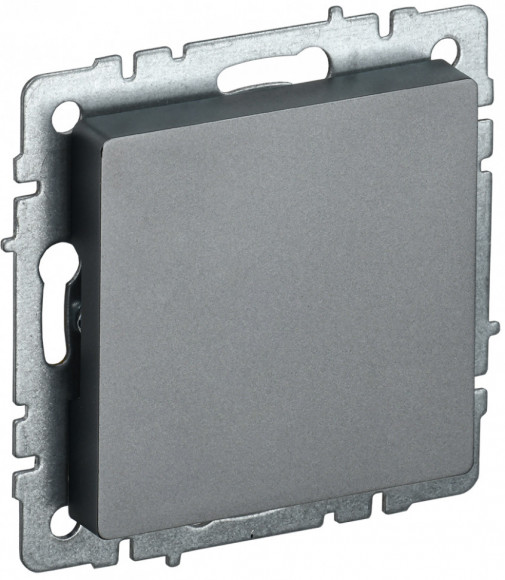 IEK BRITE Заглушка с суппортом МЗ10-БрС сталь IEK, BR-PL10-K46