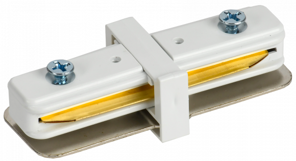 IEK LIGHTING Соединитель прямой внутренний для однофазного шинопровода белый IEK, LT-SO0D-SPV-1-K01