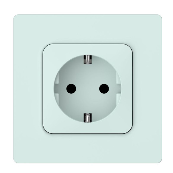IEK FLITE Рамка 1-местная РУ-1-К-ФлХЛ холодный лед IEK, FI-M12-32-20-K94, Classic