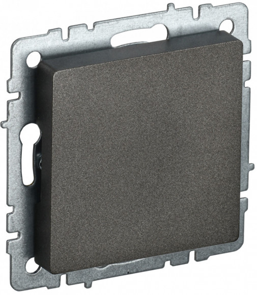 IEK BRITE Заглушка с суппортом МЗ10-БрТБ темная бронза IEK, BR-PL10-K45