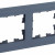 BRITE Рамка 2-местная РУ-2-2-Бр стекло маренго матовый IEK, BR-M22-G-31-K35
