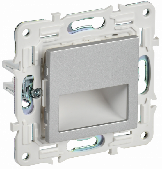 IEK SKANDY Подсветка LED встраиваемая SK-L01S серебряный IEK, SK-FL20-K23