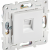 SKANDY Розетка компьютерная RJ45 кат.6 SK-K02W арктический белый IEK, SK-K10-2-K01