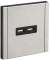 IEK FORTE&PIANO Розетка USB A+A 3,1А FP749M металл никель IEK, FP-U21-D31-M-K50