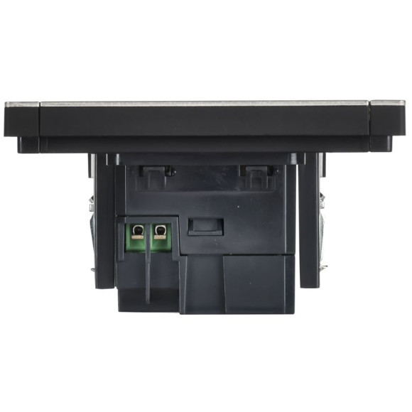 IEK FORTE&PIANO Розетка USB A+A 3,1А FP749M металл никель IEK, FP-U21-D31-M-K50