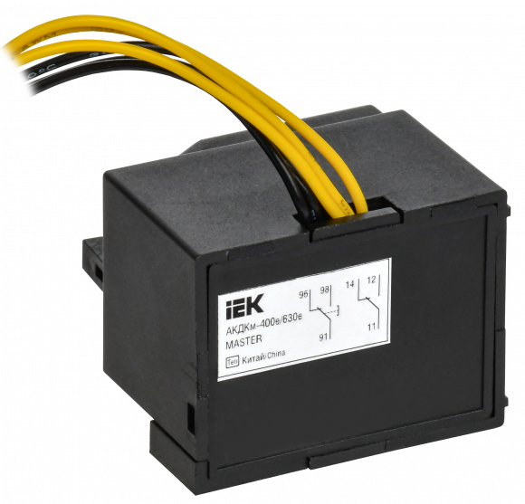 IEK Контакт совмещенный АКДКм-400e/630e (АКДКм-39) MASTER электронный расцепитель IEK, SVA41D-AK-DK-02