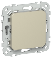 FLITE Заглушка с суппортом ЗГ-ФлШ шампань IEK, FI-PL10-K37