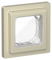 FLITE Рамка 1-местная IP55 Рпро-1-55-ФлШ шампань IEK, FI-M10-32-55-K37