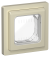 IEK FLITE Рамка 1-местная IP55 Рпро-1-55-ФлШ шампань IEK, FI-M10-32-55-K37