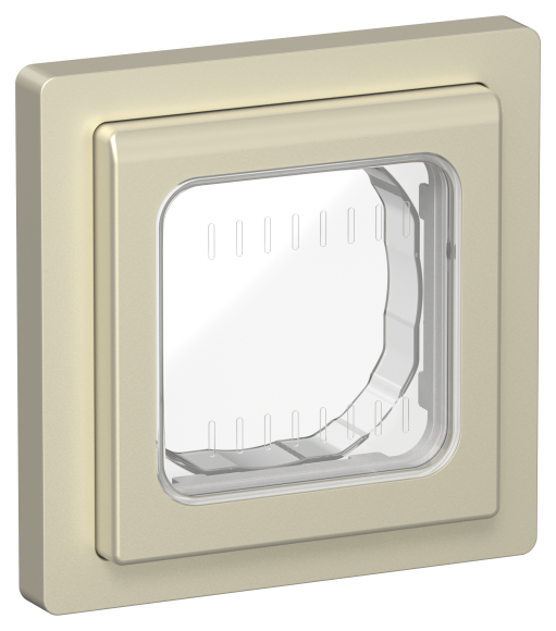 IEK FLITE Рамка 1-местная IP55 Рпро-1-55-ФлШ шампань IEK, FI-M10-32-55-K37