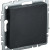 BRITE Заглушка с суппортом МЗ10-БрЧ черный IEK, BR-PL10-K02