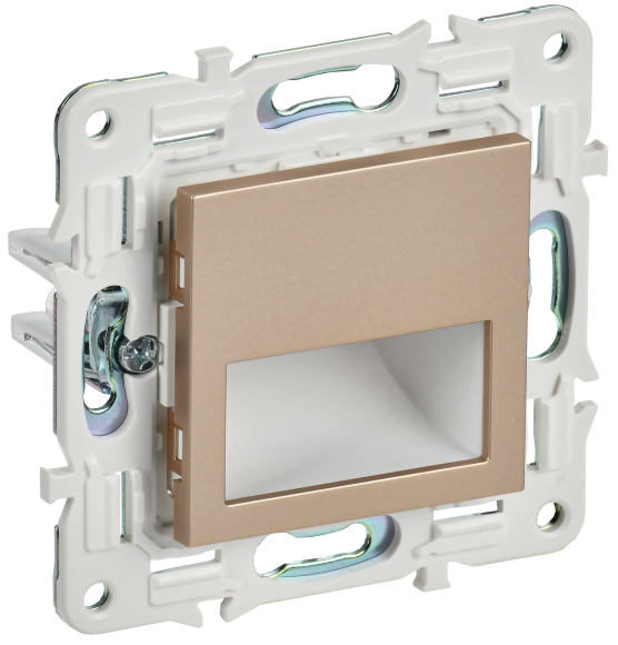 IEK SKANDY Подсветка LED встраиваемая SK-L01Sa песочный , SK-FL20-K98
