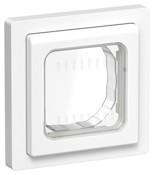 IEK FLITE Рамка 1-местная IP55 Рпро-1-55-ФлБ белый IEK, FI-M10-32-55-K01