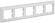 IEK BRITE Рамка 5-местная РУ-5-БрАБ арктический белый/белый IEK, BR-M52-12-K91 IEK BRITE Рамка 5-местная РУ-5-БрАБ арктический белый/белый IEK, BR-M52-12-K91
