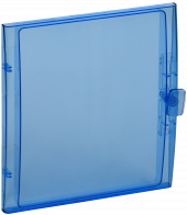 TEKFOR Дверца для корпуса пластикового КМПн-24 IP65 синяя прозрачная IEK, TF-KP72D-DV-24-K07