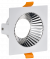 IEK LIGHTING Светильник 4109 встраиваемый поворотный под лампу GU10 белый/хром пластик IEK, LT-UVB0-4109-GU10-1-K23