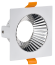 IEK LIGHTING Светильник 4109 встраиваемый поворотный под лампу GU10 белый/хром пластик IEK, LT-UVB0-4109-GU10-1-K23 IEK LIGHTING Светильник 4109 встраиваемый поворотный под лампу GU10 белый/хром пластик IEK, LT-UVB0-4109-GU10-1-K23