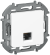 IEK IEKINSPIRIA Розетка компьютерная RJ45 категория 6 UTP 6738301 белый IEK