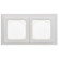 IEK FLITE Рамка 2-местная IP55 Рпро-2-55-ФлБ белый IEK, FI-M20-32-55-K01