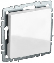 BRITE Заглушка с суппортом МЗ10-БрБ белый , BR-PL10-K01