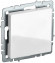 IEK BRITE Заглушка с суппортом МЗ10-БрБ белый IEK, BR-PL10-K01