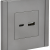 FORTE&amp;PIANO Розетка USB A+C 18Вт FP551 сталь IEK, FP-U22-018-K46