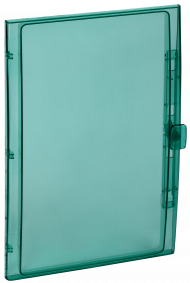 TEKFOR Дверца для корпуса пластикового КМПн-36 IP65 зеленая прозрачная IEK, TF-KP72D-DV-36-K06