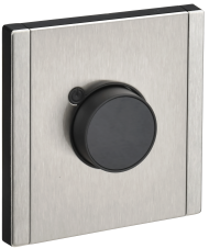 FORTE&PIANO Термостат электронный с индикацией FP752M металл никель IEK, FP-RT11-M-K50