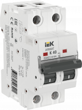ARMAT Автоматический выключатель M10N 2P K 40А IEK, AR-M10N-2-K040