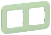 FLITE Рамка 2-местная РУ-2-А-ФлФ фисташковый IEK, FI-M22-31-20-K93