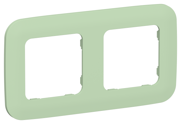 IEK FLITE Рамка 2-местная РУ-2-А-ФлФ фисташковый IEK, FI-M22-31-20-K93
