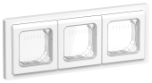 FLITE Рамка 3-местная IP55 Рпро-3-55-ФлБ белый IEK, FI-M30-32-55-K01