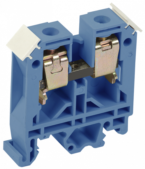 IEK Зажим наборный ЗНИ-6мм2 (JXB50А) синий IEK, YZN10-006-K07
