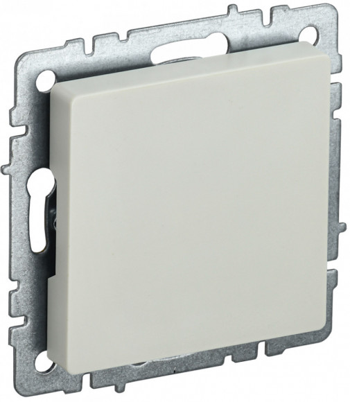 IEK BRITE Заглушка с суппортом МЗ10-БрКр бежевый IEK, BR-PL10-K10